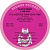 It's A Better Than Good Time (Walter Gibbons Mix) [Jacket]